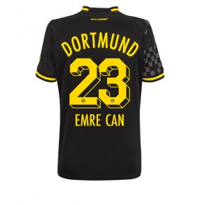 Borussia Dortmund Emre Can #23 kläder Kvinnor 2022-23 Bortatröja Kortärmad